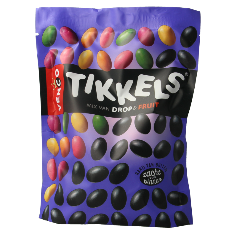 Venco Tikkels drop & fruit 235 Gram