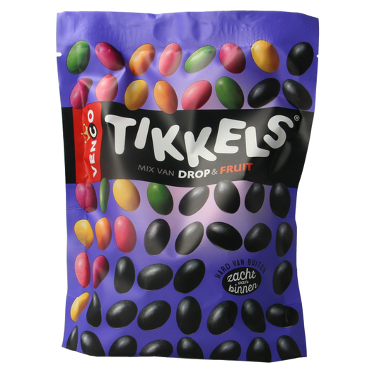 Venco Tikkels drop & fruit 235 Gram