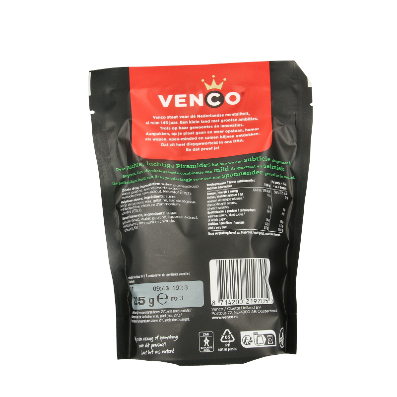 Venco Piramides 225 Gram