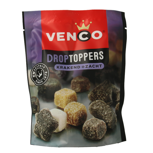 Venco Droptoppers krakend & zacht 205 Gram