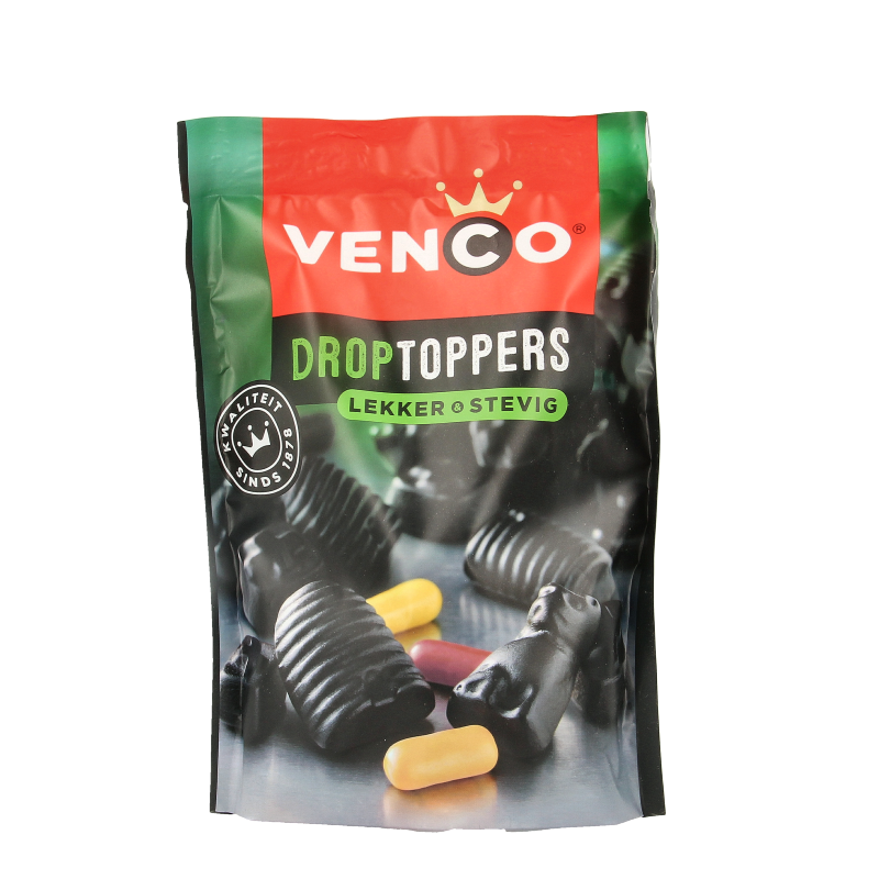 Venco Droptoppers lekker stevig 215 Gram