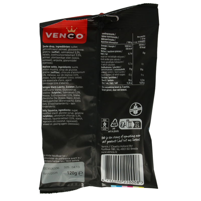 Venco Boerderijdrop 120 Gram