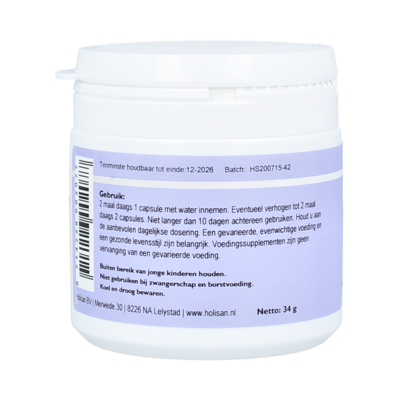 Holisan Nitaline/natuline 60 Vegetarische capsules