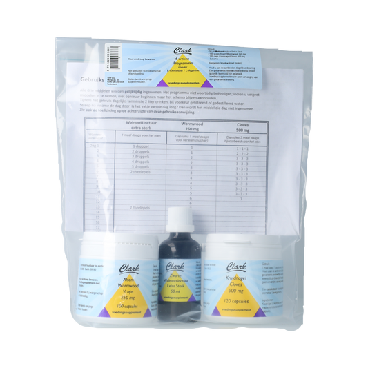 Holisan Parasietenkuur 6 week z ornithine/arginine 1.00 Set