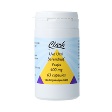 Clark Uva ursi 400mg 63.00 Vegetarische capsules