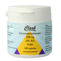 Clark Vitamine B5 pantotheenzuur 500mg 100 Vegetarische capsules