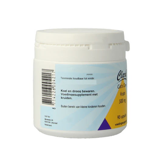 Clark Cat's claw 500mg 90 Vegetarische capsules