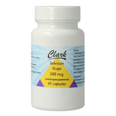 Clark Selenium 500mcg (Natrium Seleniet) 45.00 Capsules