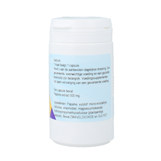 Clark Papaine 500mg 50.00 Vegetarische capsules