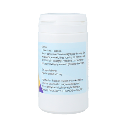 Clark Papaine 500mg 50.00 Vegetarische capsules