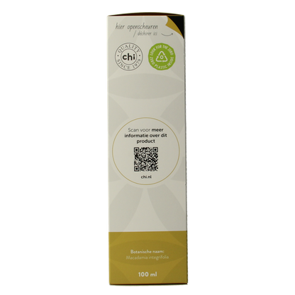 Chi Macadamia olie eko 100.00 Milliliter