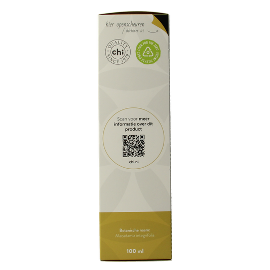 Chi Macadamia olie eko 100.00 Milliliter
