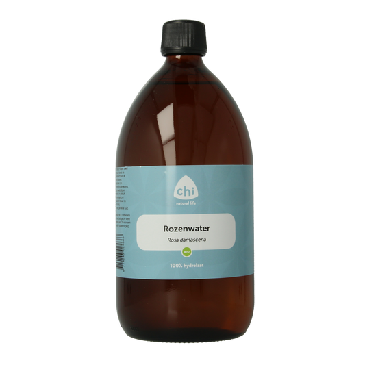 Chi Roos hydrolaat rozenwater bio 1.00 Liter