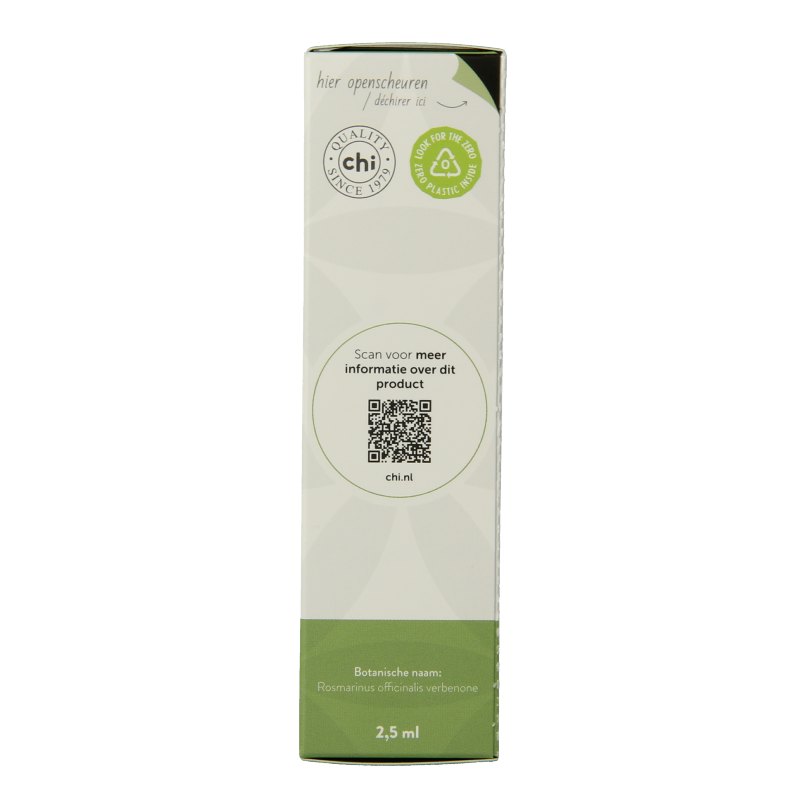 Chi Rozemarijn, verbenon etherische olie eko bio 2.5 Milliliter