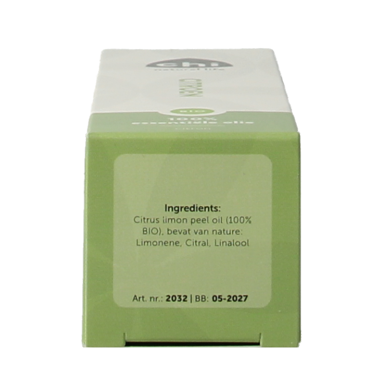 Chi Citroen etherische olie eko bio 10 Milliliter