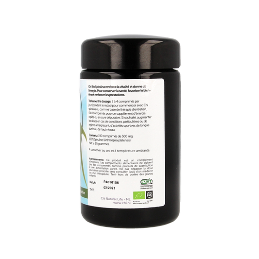 Chi Spirulina 500mg tabletten bio 190.00 Tabletten
