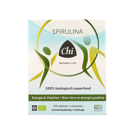 Chi Spirulina navul bio 570 Tabletten