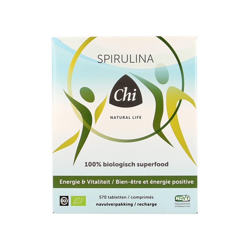 Chi Spirulina navul bio 570 Tabletten