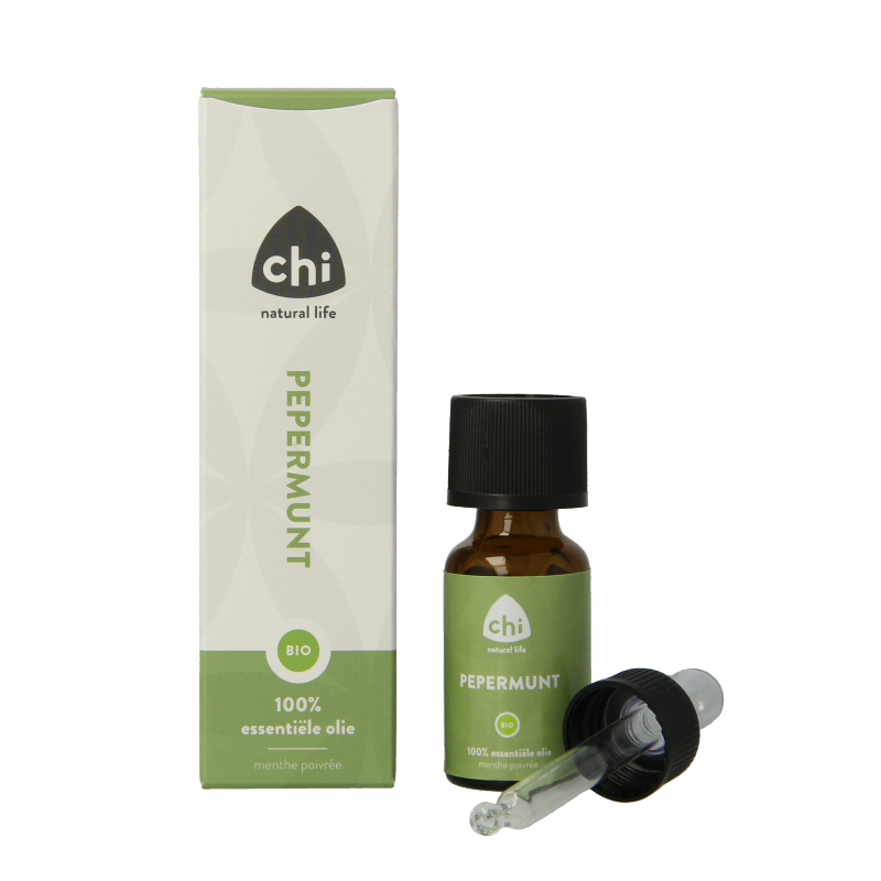 Chi Pepermunt Frankrijk etherische olie eko bio 10 Milliliter