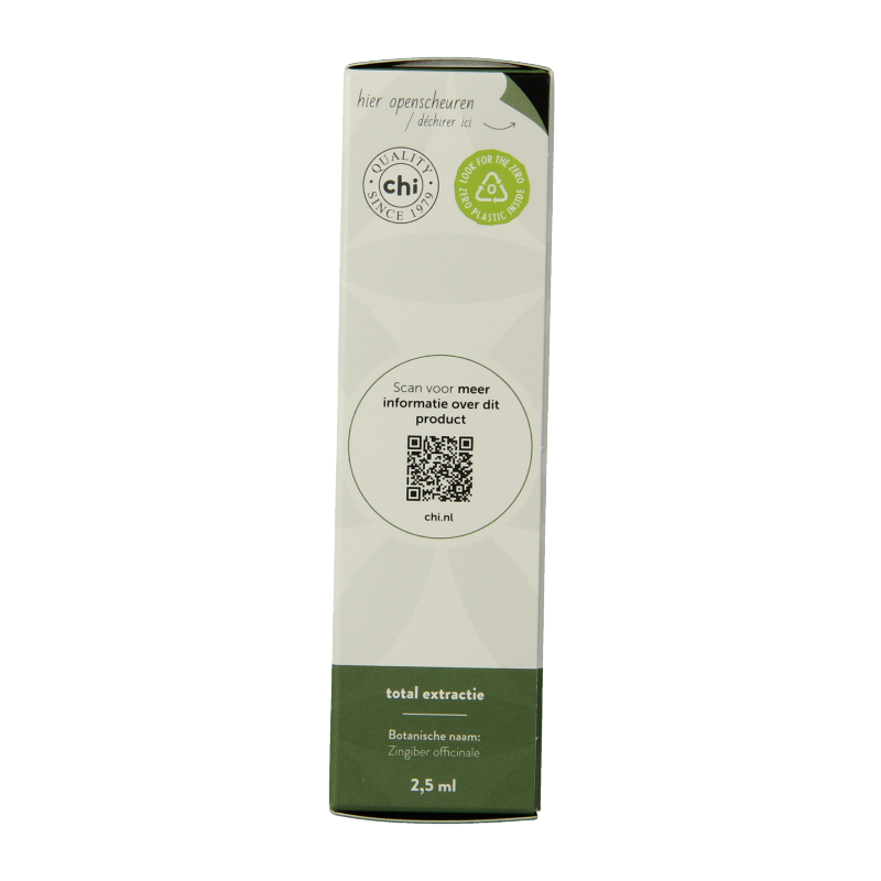 Chi Gember CO2 extract eko bio 2.5 Milliliter