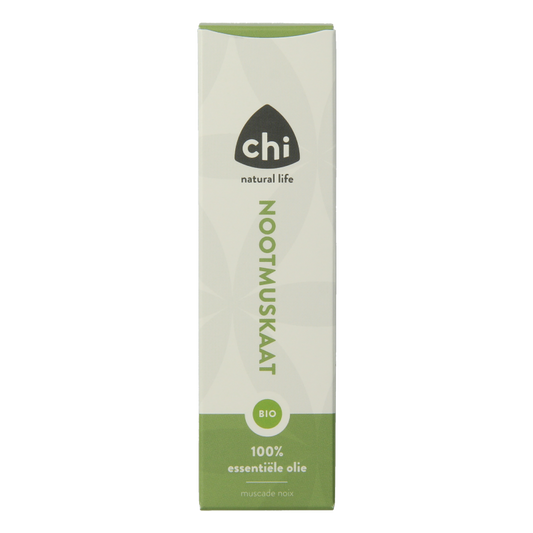 Chi Nootmuskaat olie eko bio 10 Milliliter
