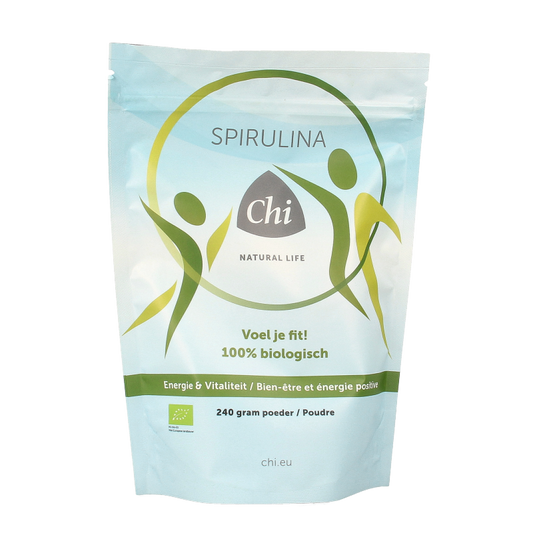 Chi Spirulina poeder bio 240 Gram
