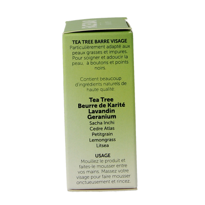 Chi Tea tree face bar 60.00 Gram