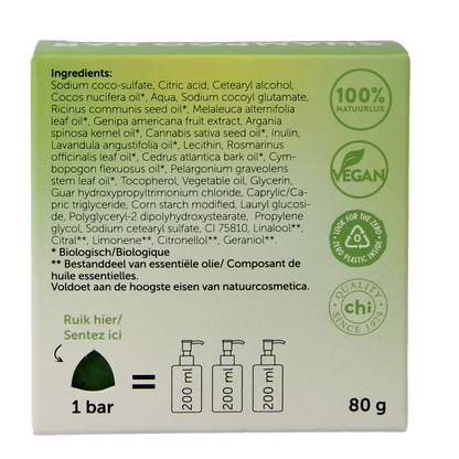 Chi Tea tree shampoo bar 80.00 Gram