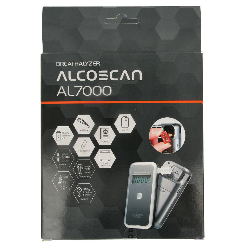 Alcoscan Alcoholtester AL7000 1 Stuks