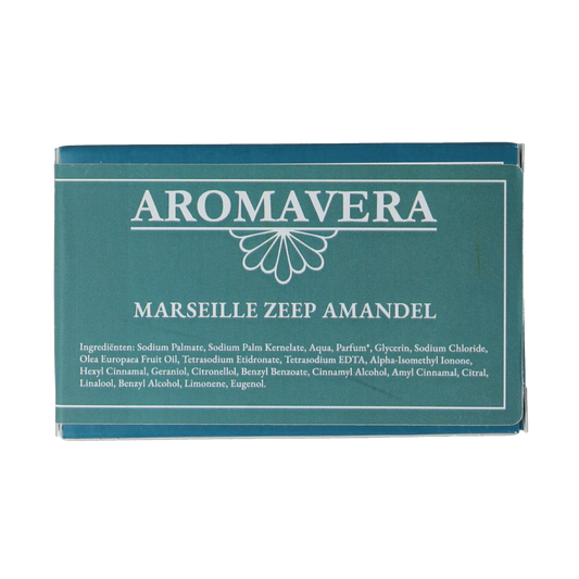 Aroma Vera Marseillezeep amandel bio 125.00 Gram
