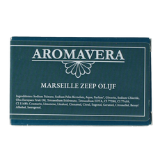 Aroma Vera Marseillezeep olive/olijf bio 125 Gram