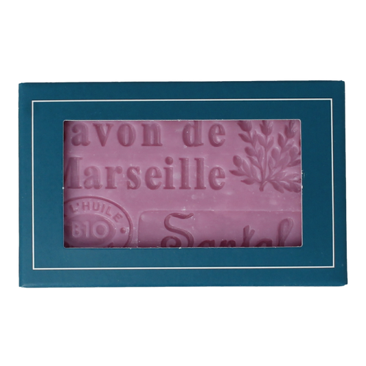 Aroma Vera Marseillezeep santal/sandelhout bio 125 Gram