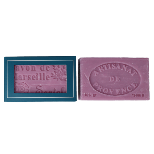 Aroma Vera Marseillezeep santal/sandelhout bio 125 Gram