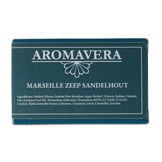 Aroma Vera Marseillezeep santal/sandelhout bio 125 Gram