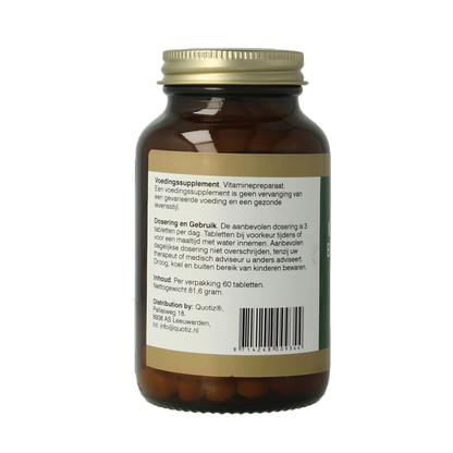 Natupharma Magnesium bisglycinaat 125mg 60.00 Tabletten