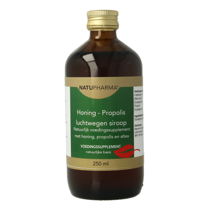 Natupharma Honing luchtwegensiroop 250.00 Milliliter