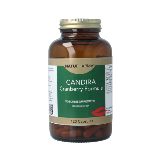 Natupharma Candira cranberry formule 120.00 Capsules