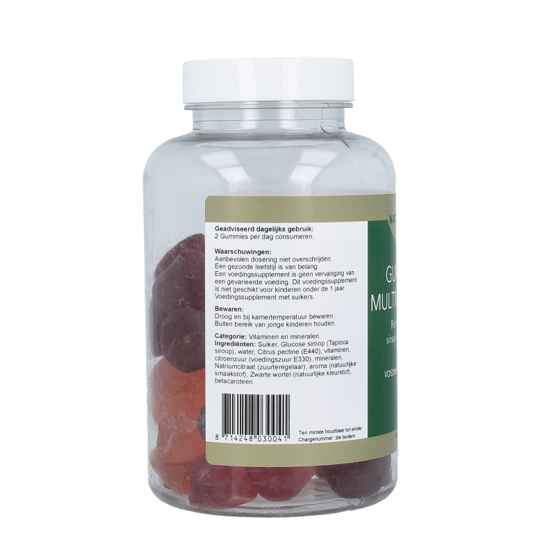 Natupharma Gummies multi vitamine roodfruit/sinaasappel 50 Gummies