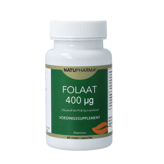 Natupharma Folaat 400ug quatrefolic 60.00 Stuks