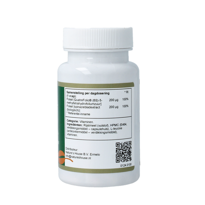 Natupharma Folaat 400ug quatrefolic 60.00 Stuks