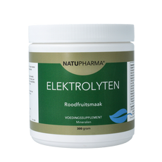 Natupharma Elektrolyten rood fruit 300 Gram