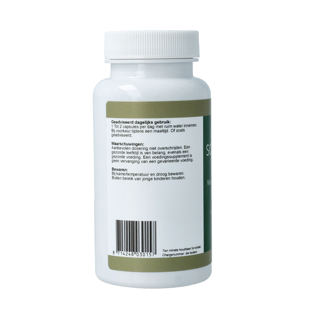 Natupharma Scutellaria vitamine B3 biotine 60.00 Capsules