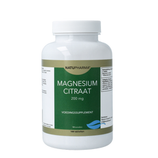 Natupharma Magnesium citraat 200mg 100.00 Tabletten