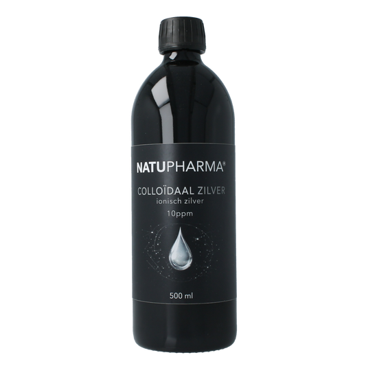 Natupharma Ionisch zilverwater 10ppm 500.00 Milliliter