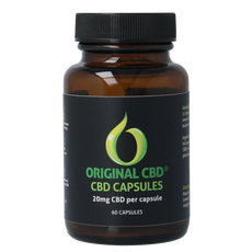 CBD Original CBD olie 20mg 60.00 Capsules