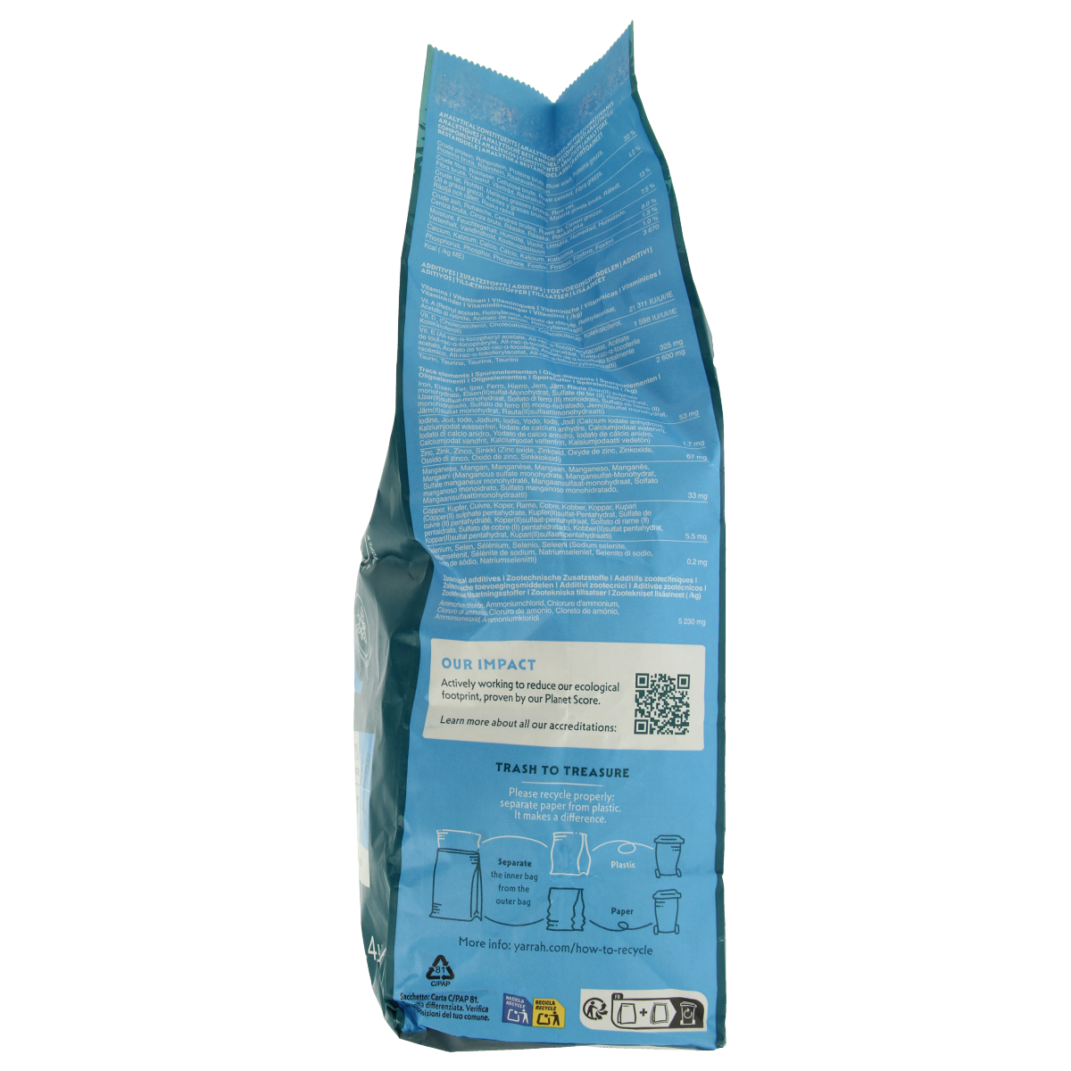 Yarrah Adult kattenvoer met vis en kip bio 2400.00 Gram