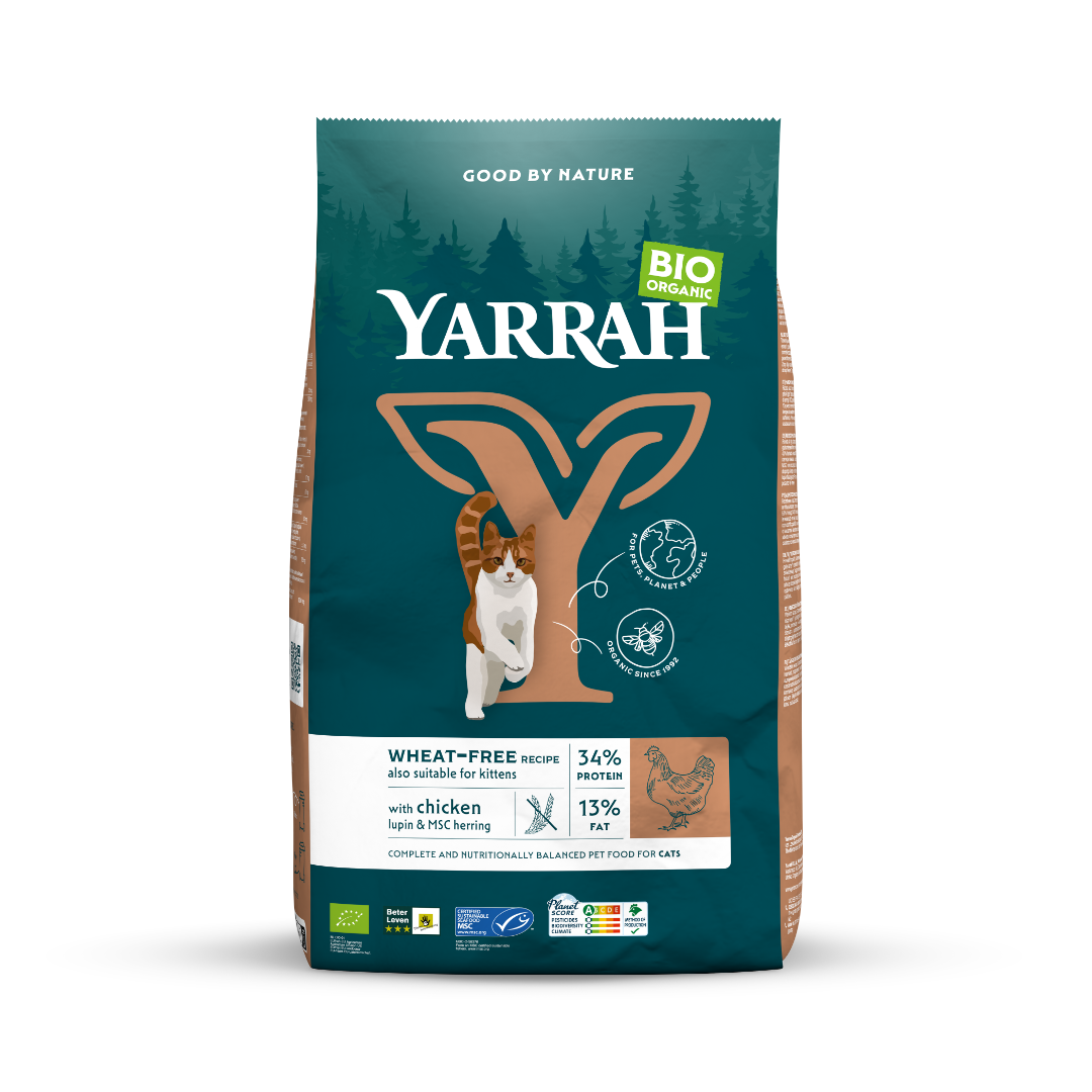 Yarrah Kattenvoer wheat-free bio 6000.00 Gram