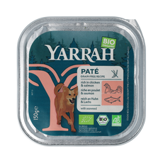 Yarrah Yarrah BIO Dog Paté with Salmon & Seaweed 150g 150.00 Gram