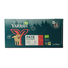 Yarrah Multipack hond met pate rund biologisch 150 Gram