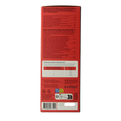 Yarrah Multipack hond met pate rund biologisch 150 Gram